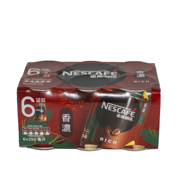 Nestle Nescafe Rich 6 x 250mL